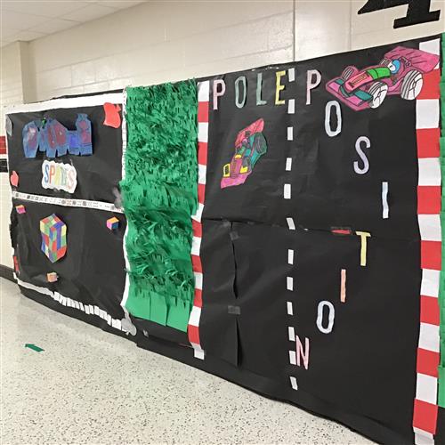 2nd place winner Homecoming hallway decoration